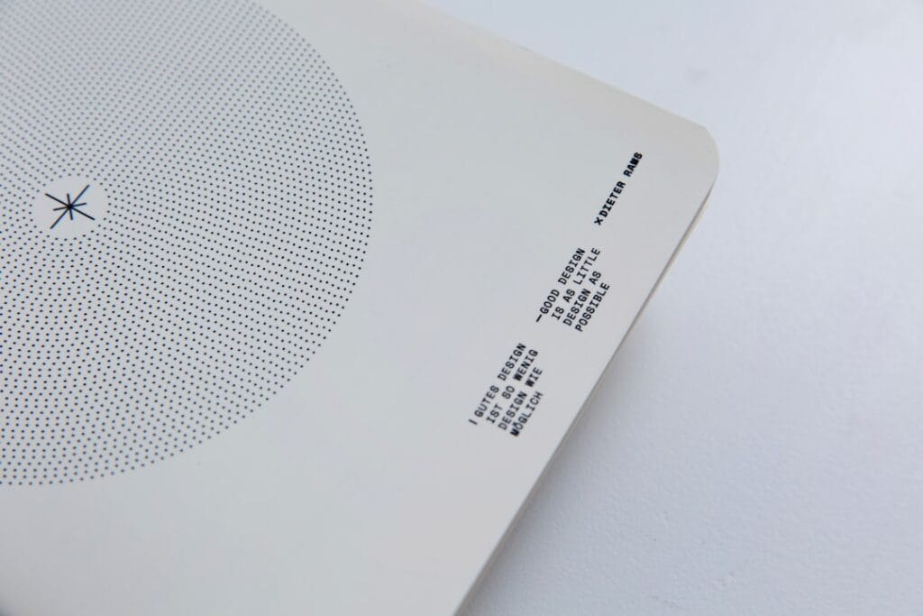 Etiqueta de software de fotografía blanca