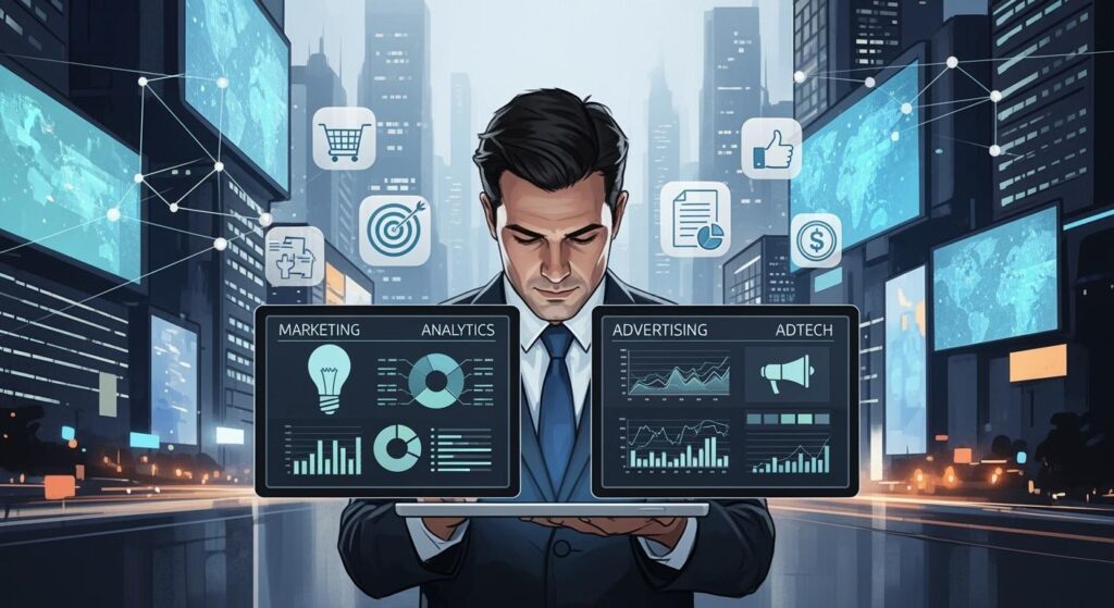 Difference between MarTech and AdTech solutions in 2026