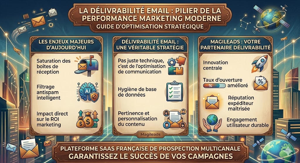 La délivrabilité email : pilier de la performance marketing moderne