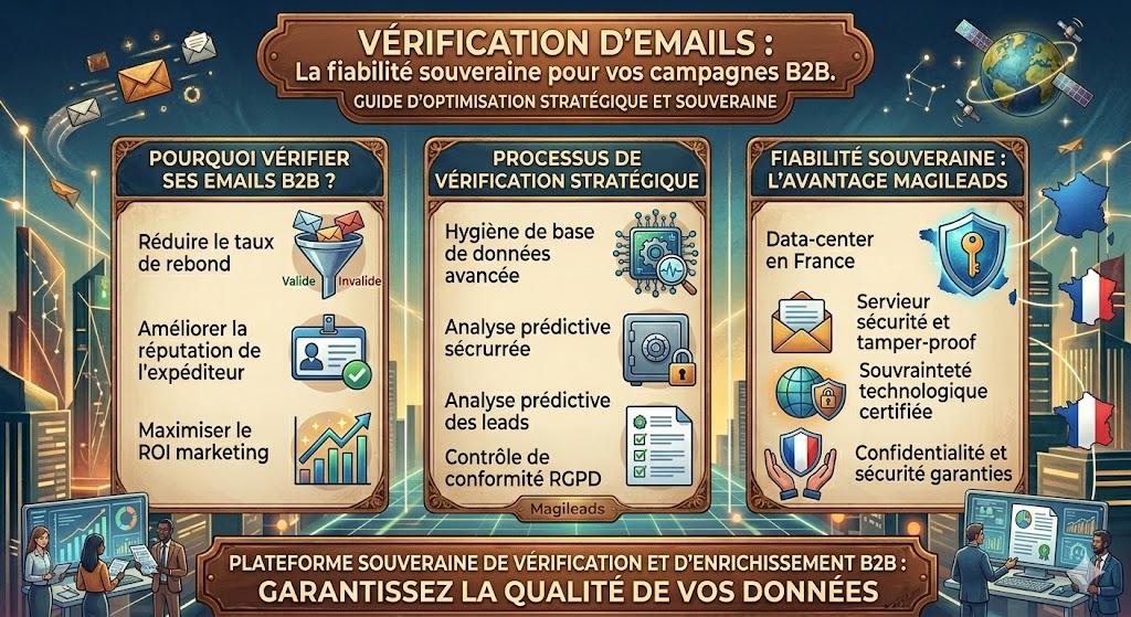 Fonctionnalités clés du service de vérification emails