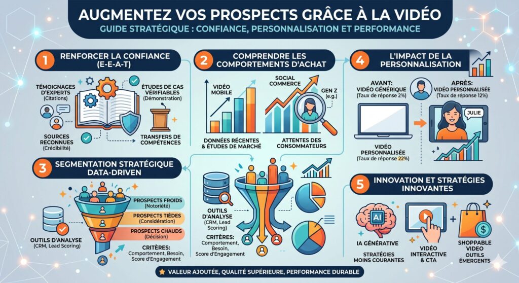 Infografía: Aumenta tus clientes potenciales con vídeo
